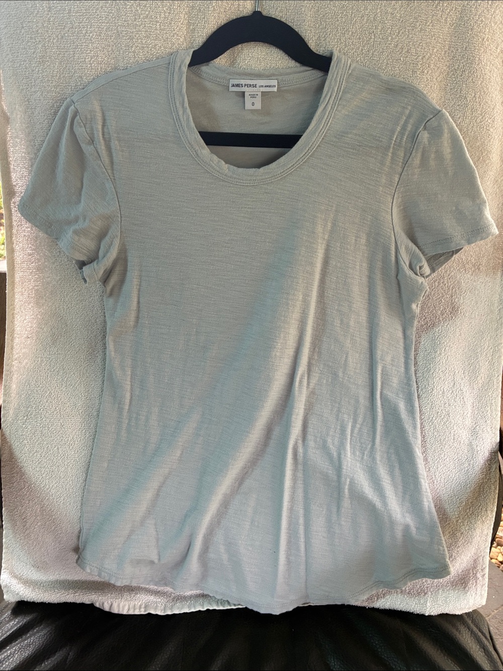 James perse sheer slub t-shirt